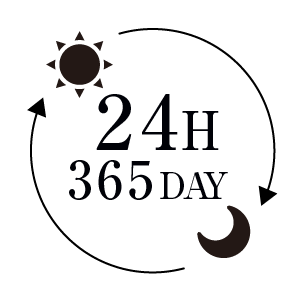 24H 365DAY