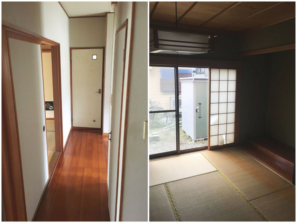 リフォーム前は部屋が区切られていて暗さを感じる住まいでした