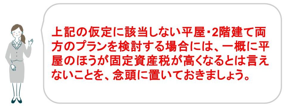 平屋と2階建てのコスト（新築費用、固定資産税など）はどっちが高いのか｜福井・石川｜ノークホームズ