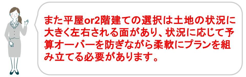 平屋と2階建てのコスト（新築費用、固定資産税など）はどっちが高いのか｜福井・石川｜ノークホームズ