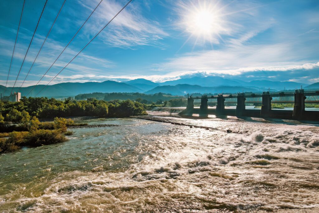 福井県｜九頭竜川の洪水調整機能を持つダム