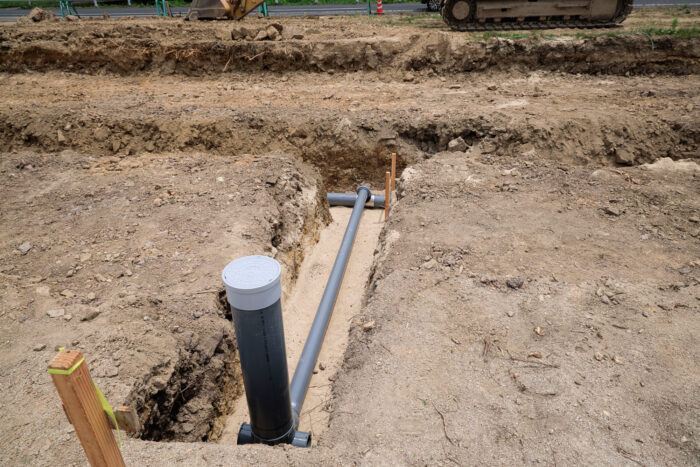 田んぼ・畑だった土地に家を建てる場合のライフライン整備｜水道管引き込み