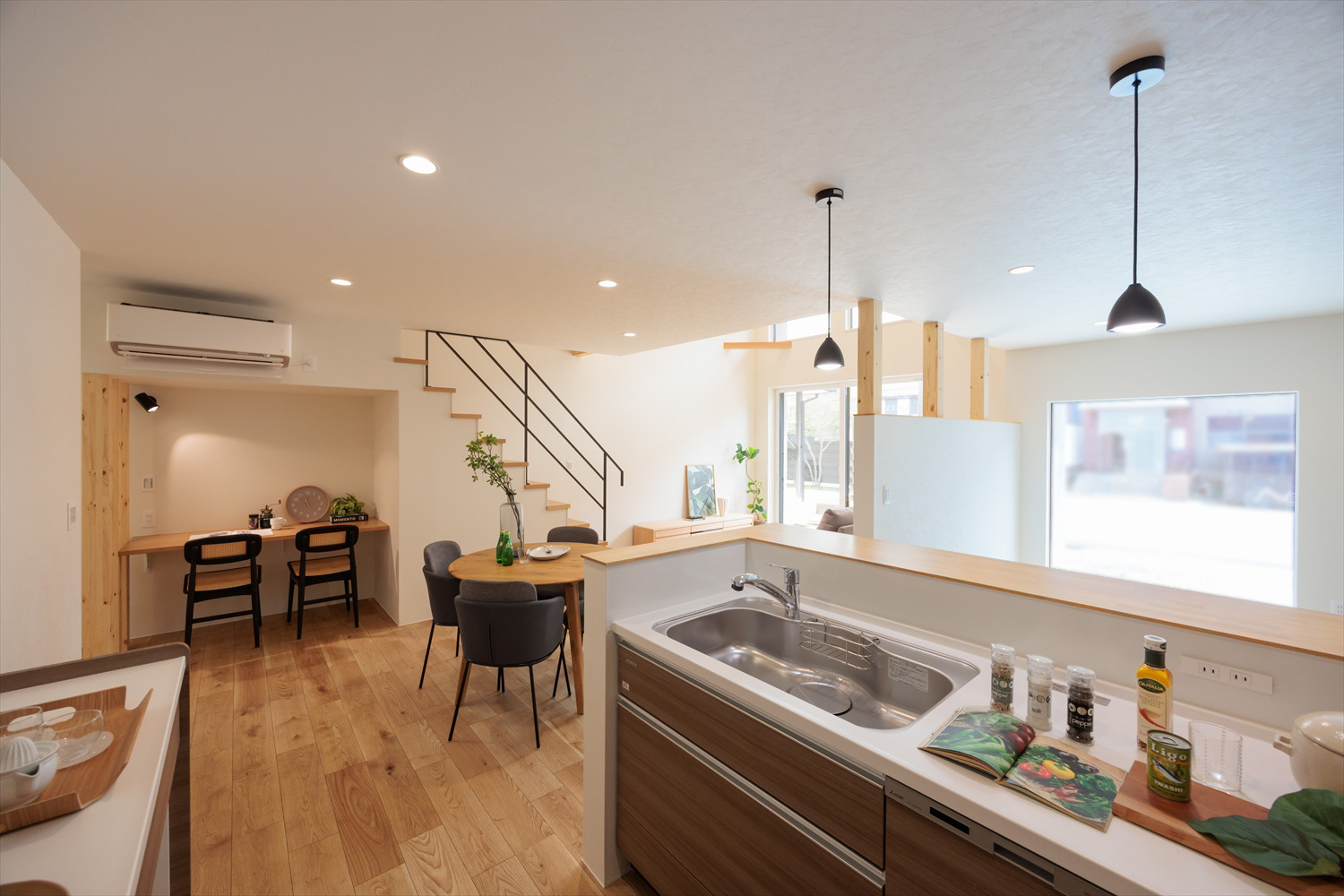 趣味も子育ても欲張る、平屋プラスの家｜福井県南越前町注文住宅