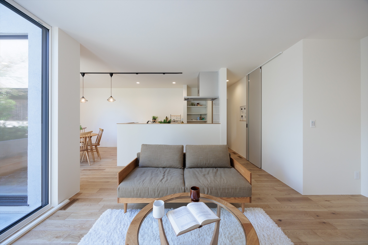 ジャパンディスタイルの平屋。スムーズな動線と家事ラク設計の注文住宅｜福井県越前市注文住宅