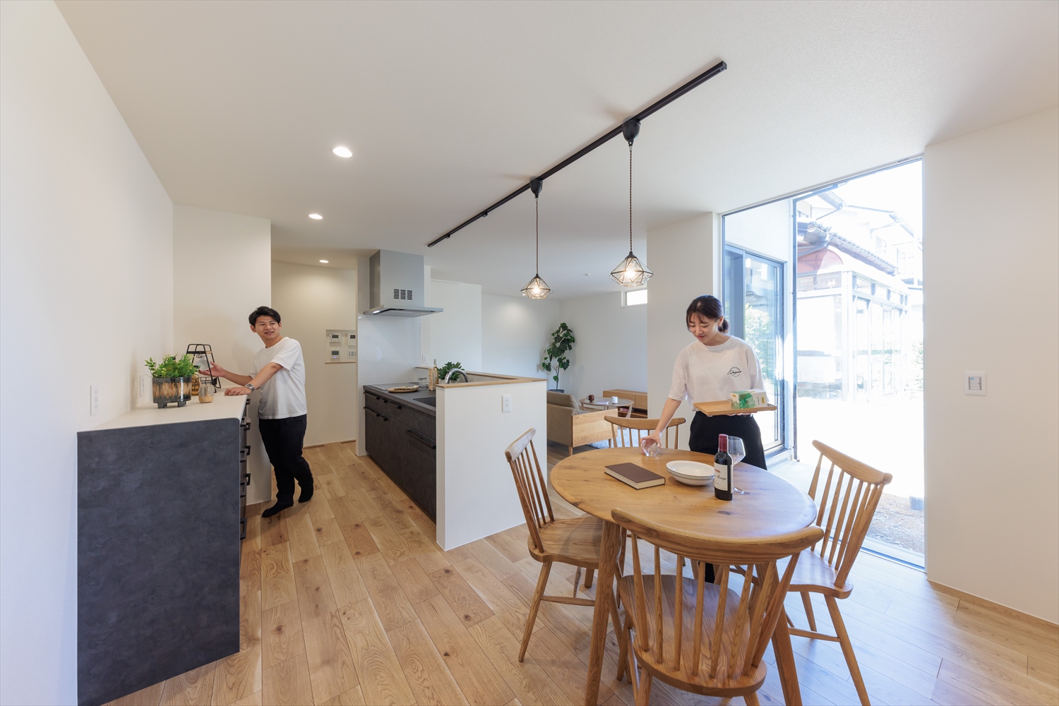 ジャパンディスタイルの平屋。スムーズな動線と家事ラク設計の注文住宅｜福井県越前市注文住宅