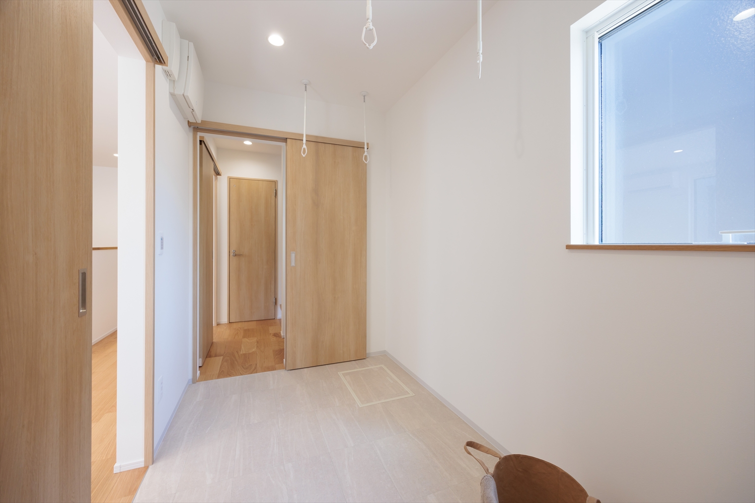収納上手になれる家。大容量シューズクロークとシンプル動線のオーク材住宅|福井県福井市注文住宅