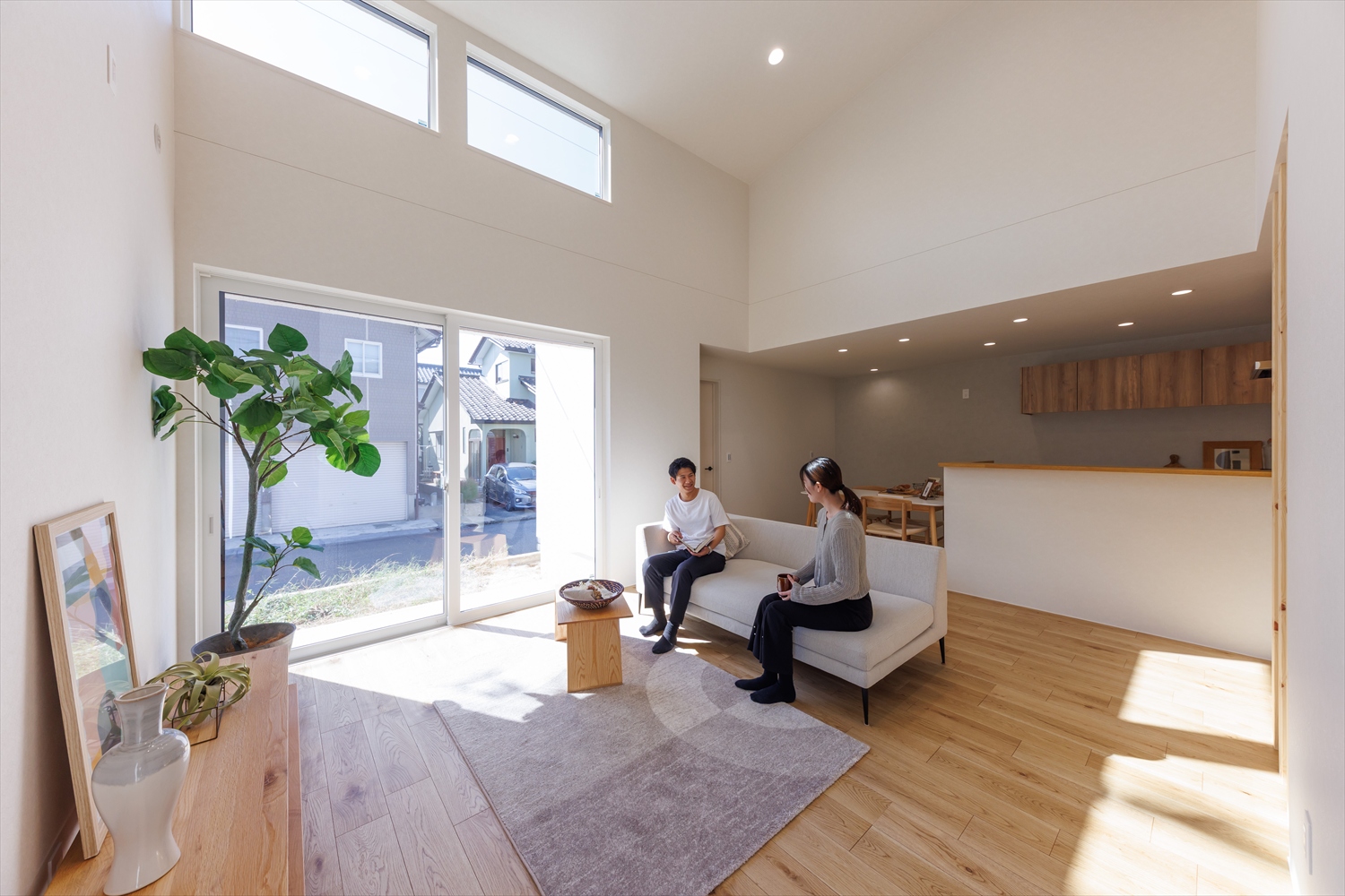 暮らしにフィットする、家事ラク動線の1.5階建て｜福井県越前町注文住宅