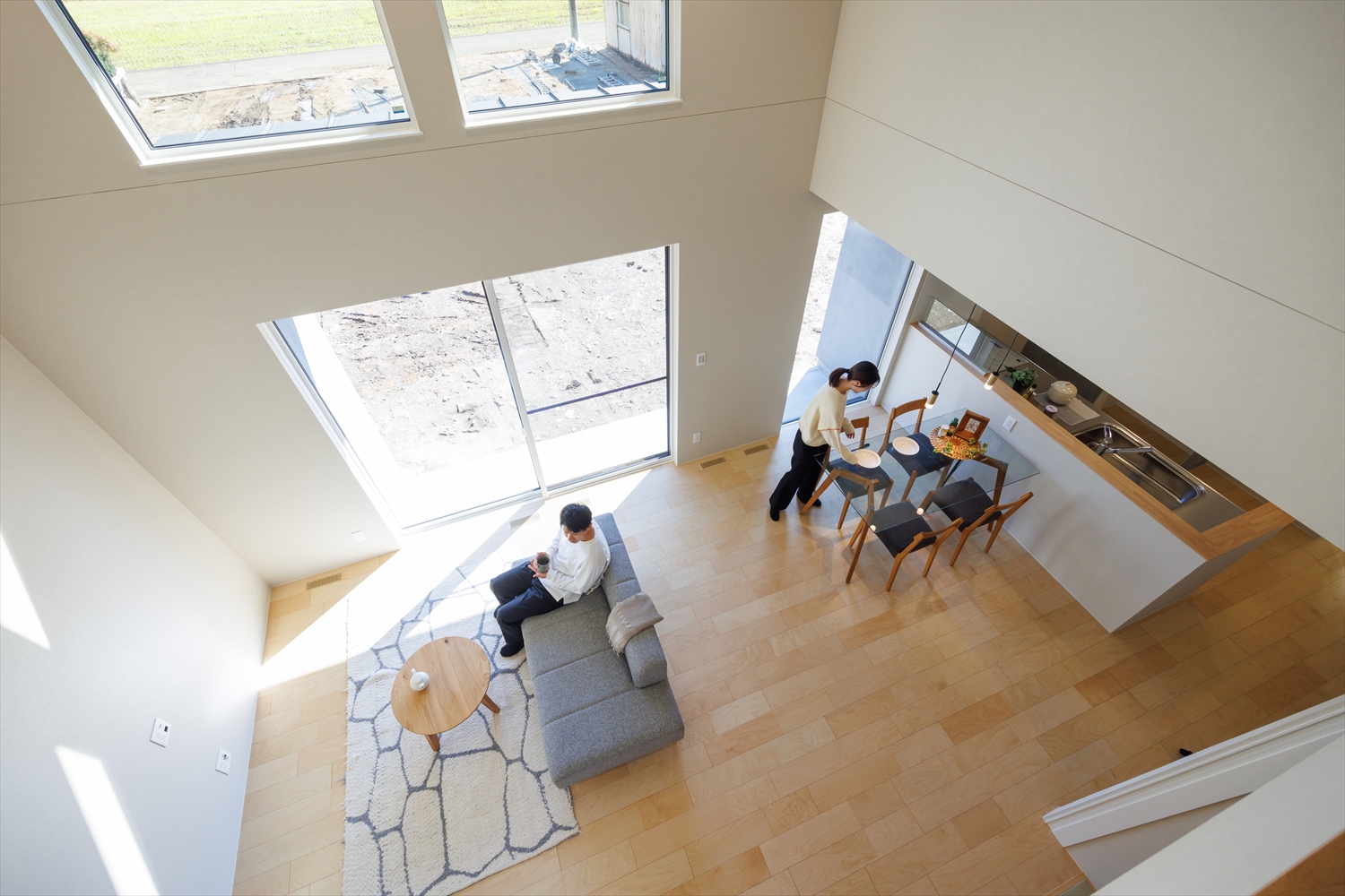 想いを受け継ぐ、家族に寄り添う1.5階建ての住まい｜福井県鯖江市注文住宅