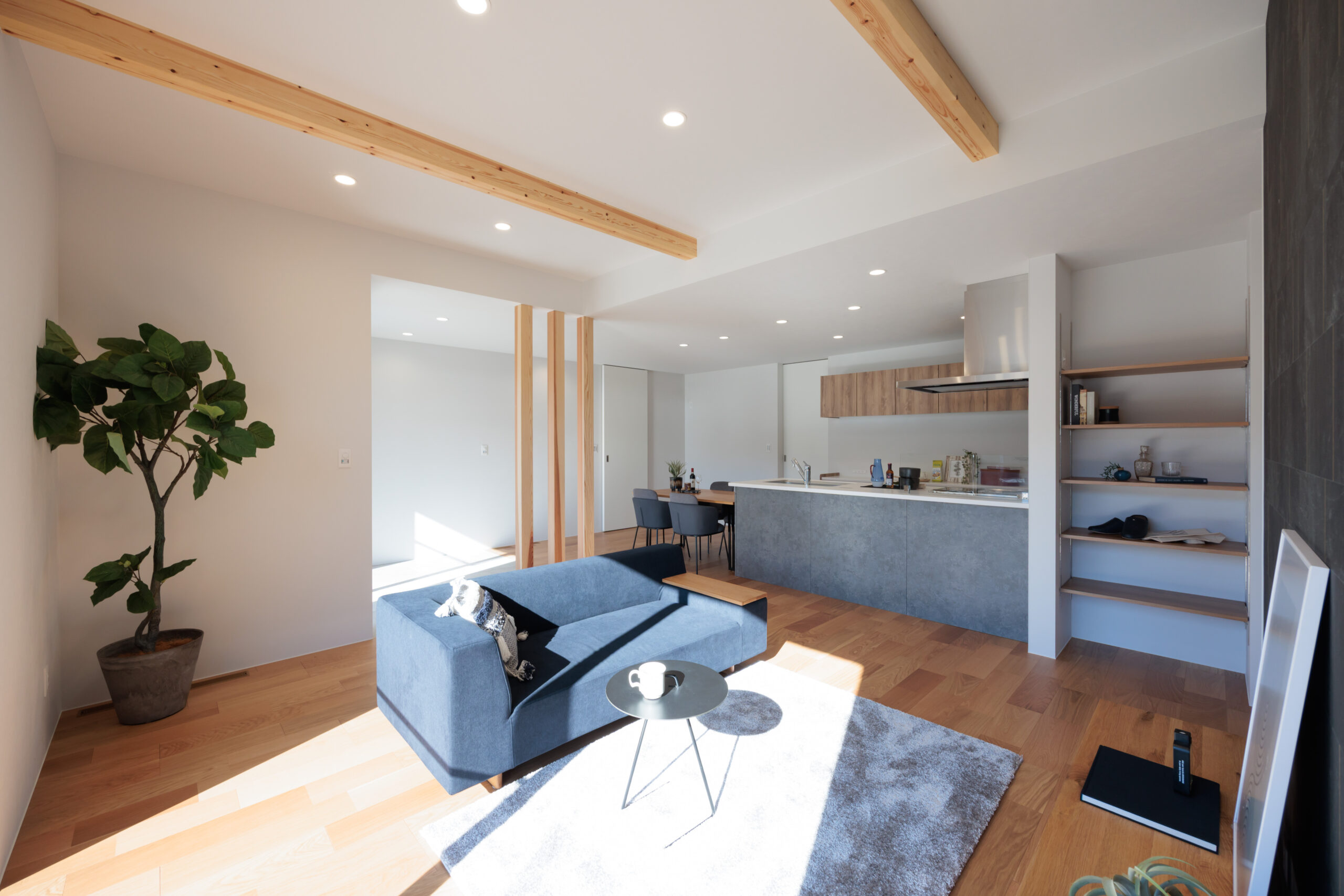 平屋で紡ぐ、家族の時間と効率的な暮らしのカタチ｜福井県大野市注文住宅