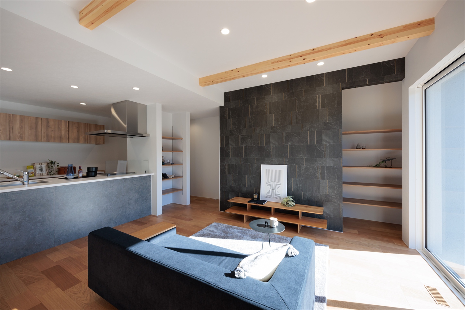 平屋で紡ぐ、家族の時間と効率的な暮らしのカタチ｜福井県大野市注文住宅