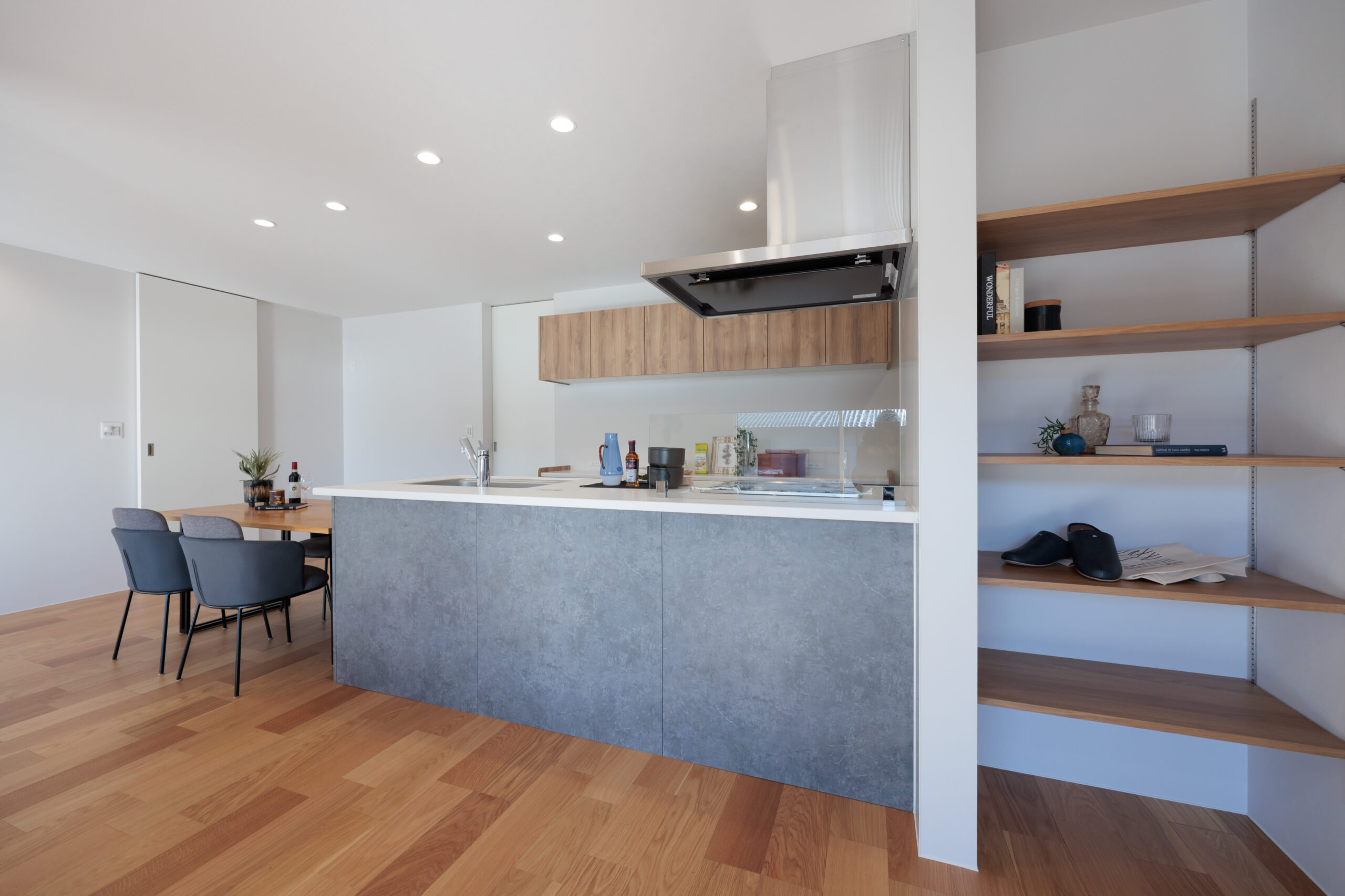 平屋で紡ぐ、家族の時間と効率的な暮らしのカタチ｜福井県大野市注文住宅