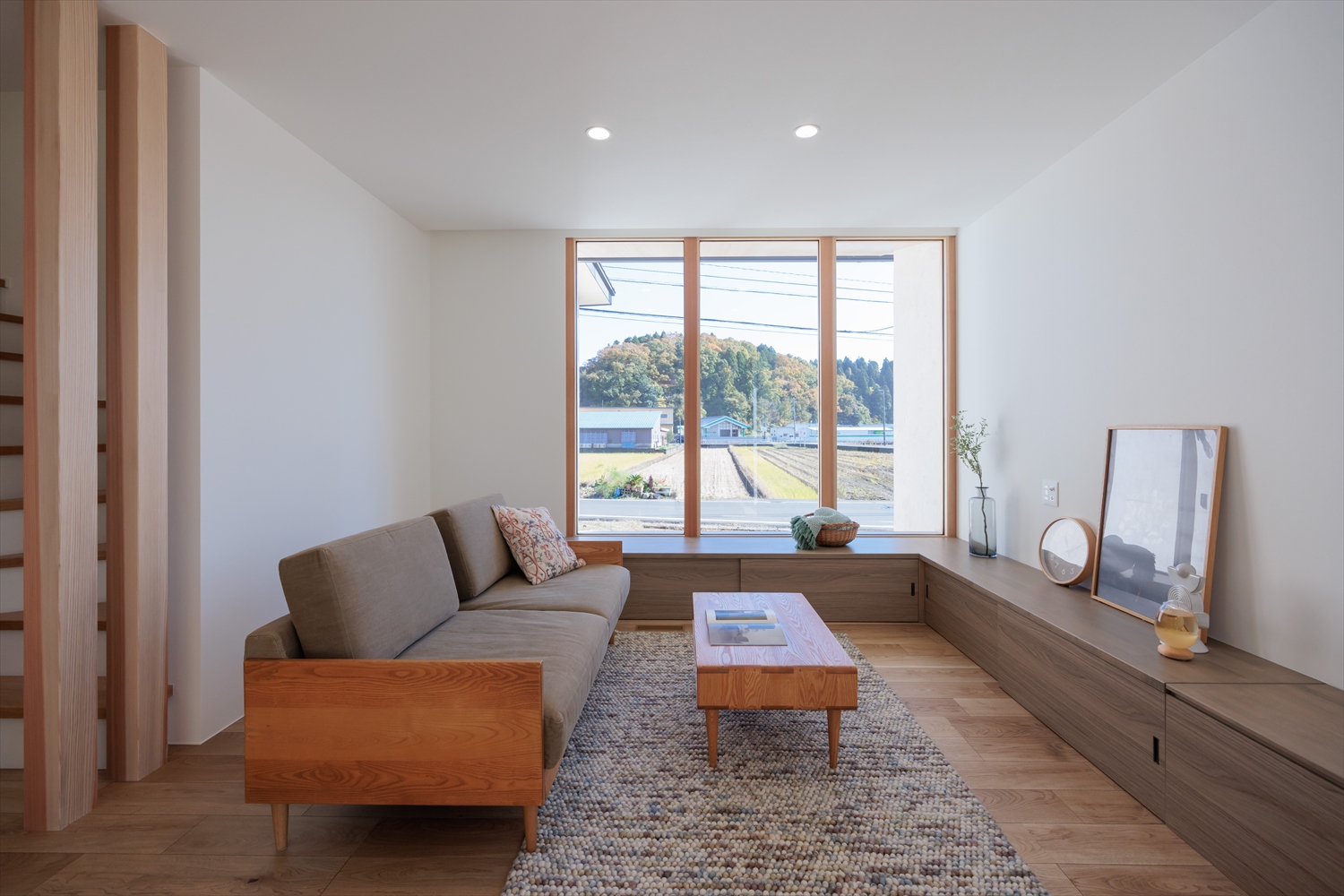 家族が集まる“陽だまりの小上がり”がある住まい｜福井県坂井市注文住宅