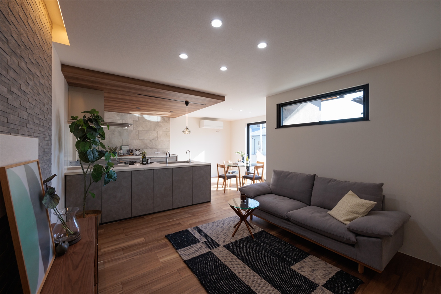 2階リビングのある、二世帯で住む暮らし｜福井県鯖江市注文住宅