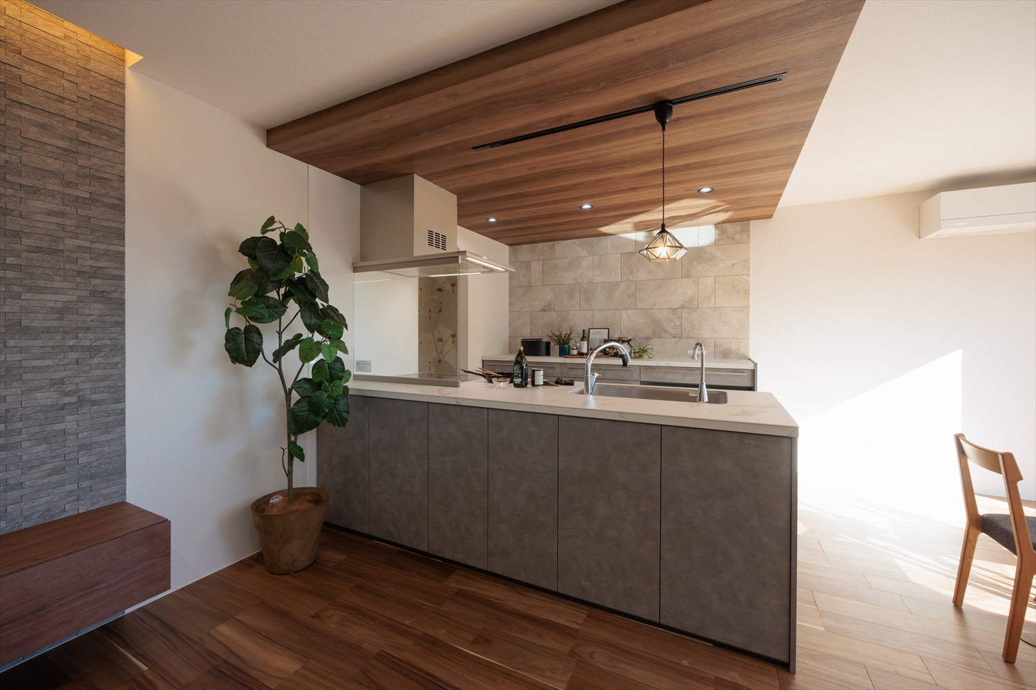 2階リビングのある、二世帯で住む暮らし｜福井県鯖江市注文住宅