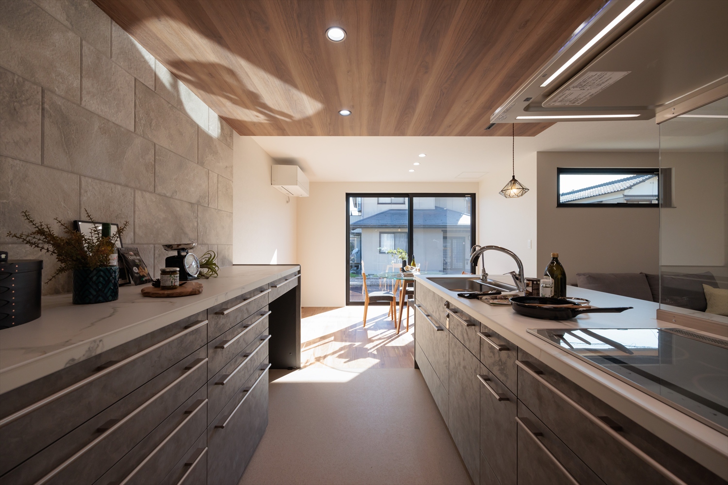 2階リビングのある、二世帯で住む暮らし｜福井県鯖江市注文住宅