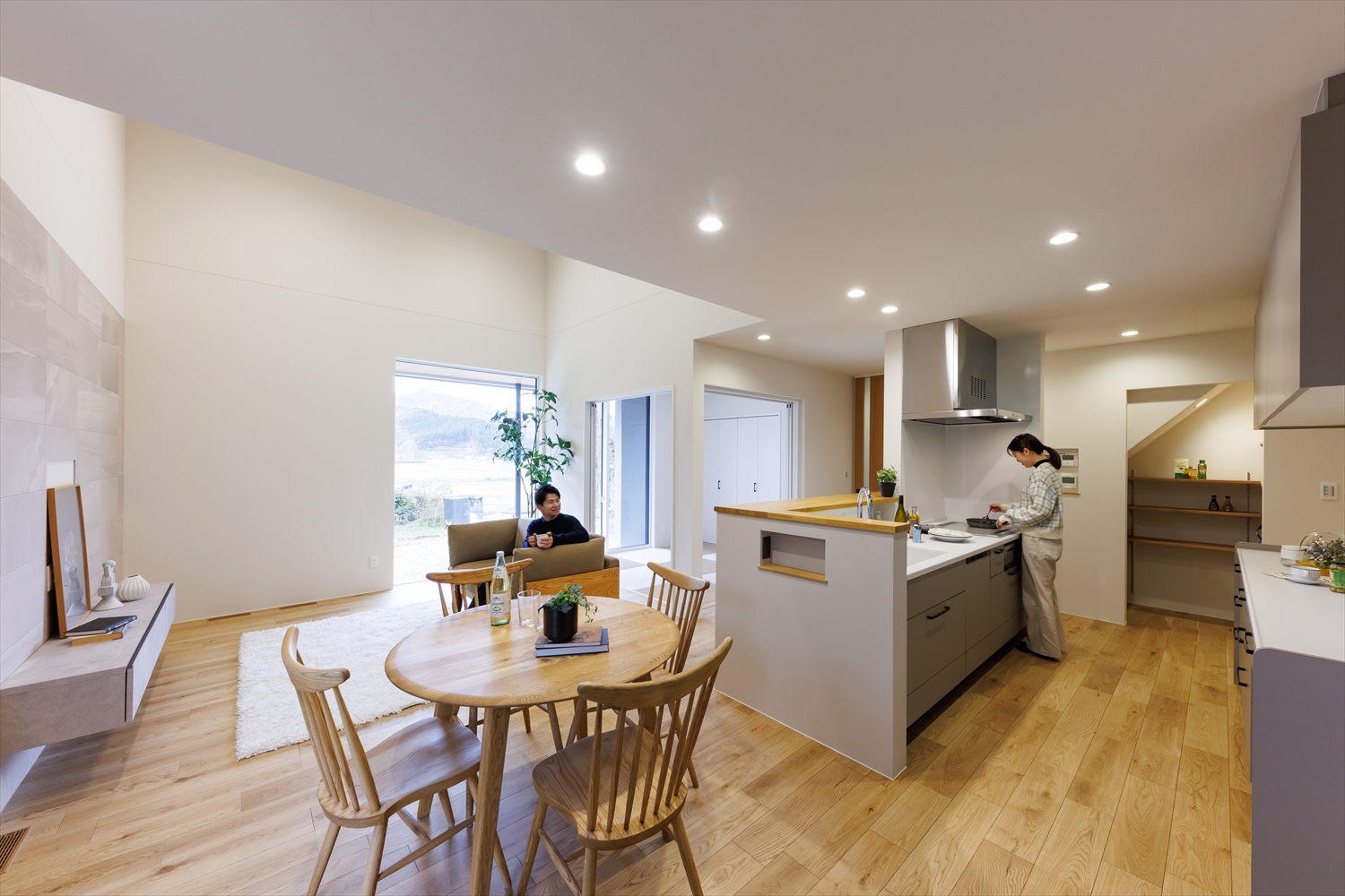 日々を整える、 穏やかなジャパンディの住まい。｜福井県勝山市注文住宅