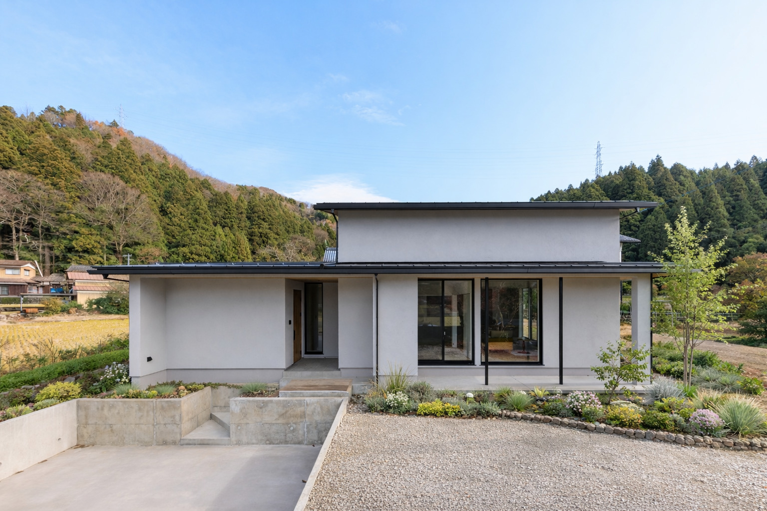 日々を整える、 穏やかなジャパンディの住まい。｜福井県勝山市注文住宅