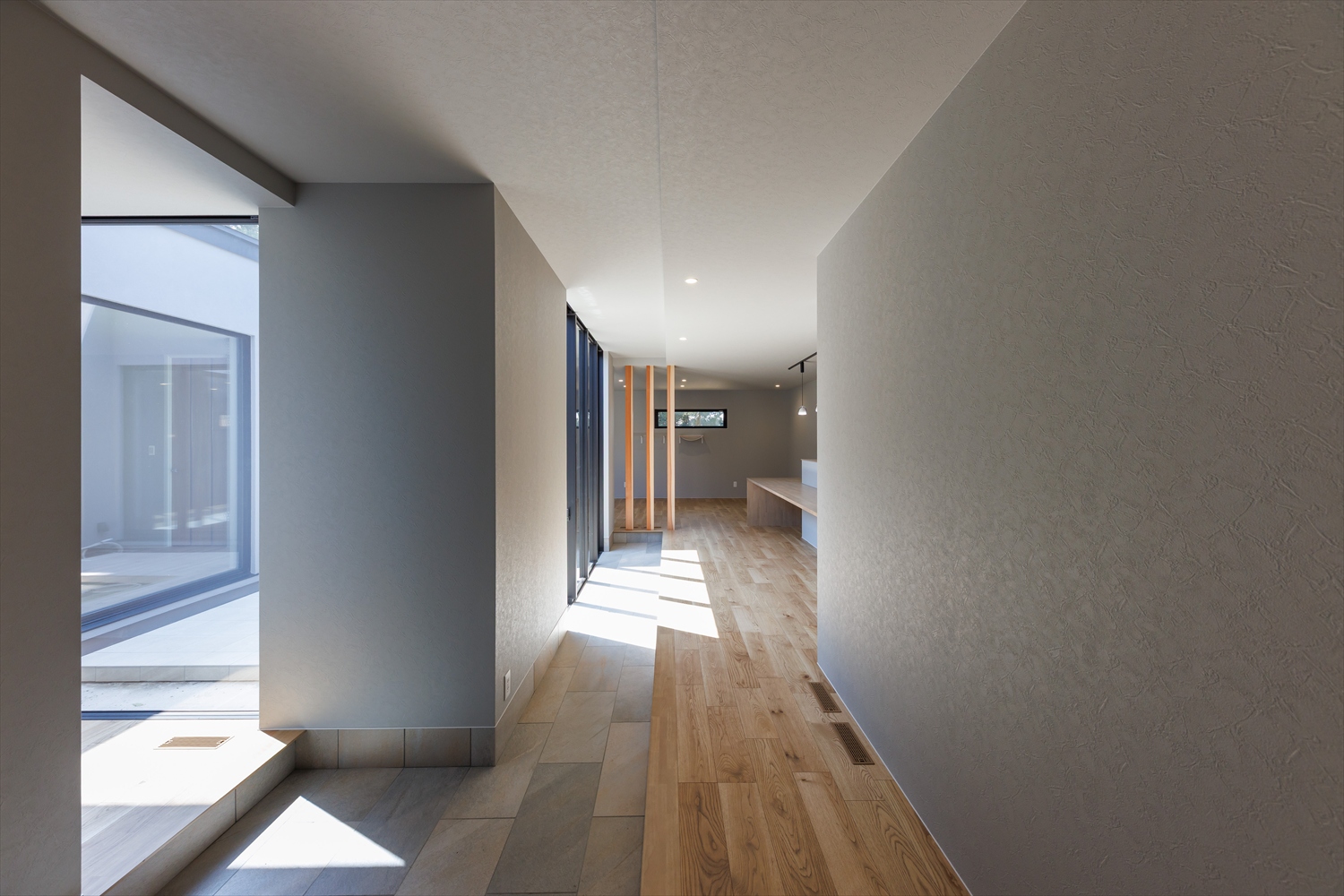 猫と亀と静かに暮らす、中庭のある平屋。｜福井県坂井市注文住宅