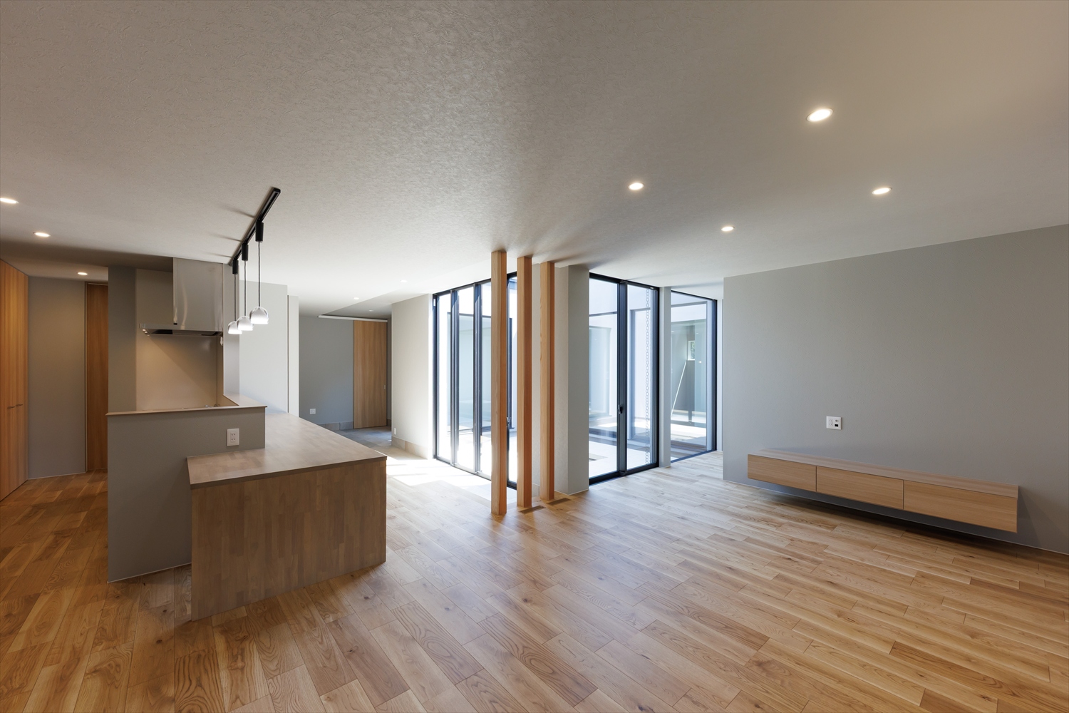 猫と亀と静かに暮らす、中庭のある平屋。｜福井県坂井市注文住宅