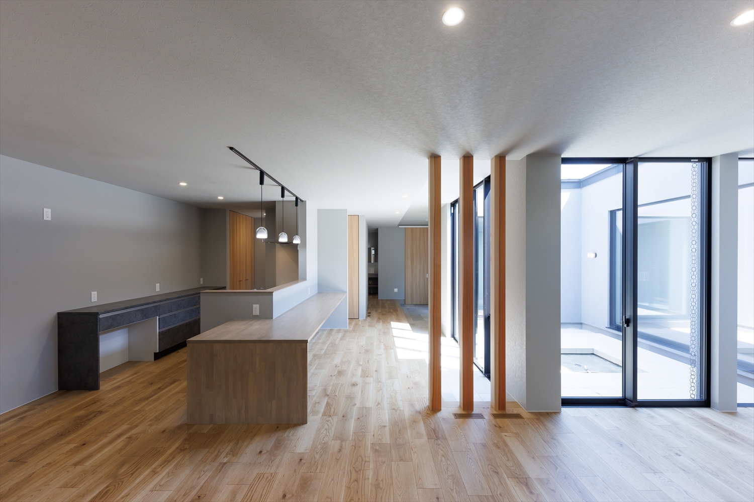 猫と亀と静かに暮らす、中庭のある平屋。｜福井県坂井市注文住宅