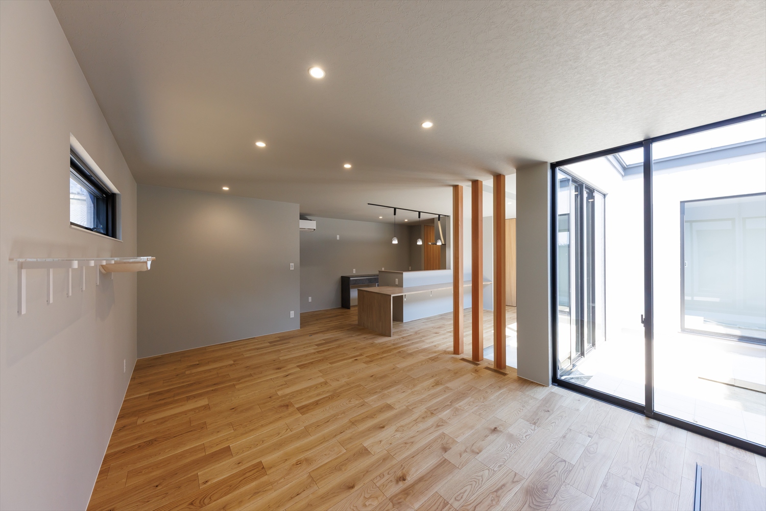 猫と亀と静かに暮らす、中庭のある平屋。｜福井県坂井市注文住宅