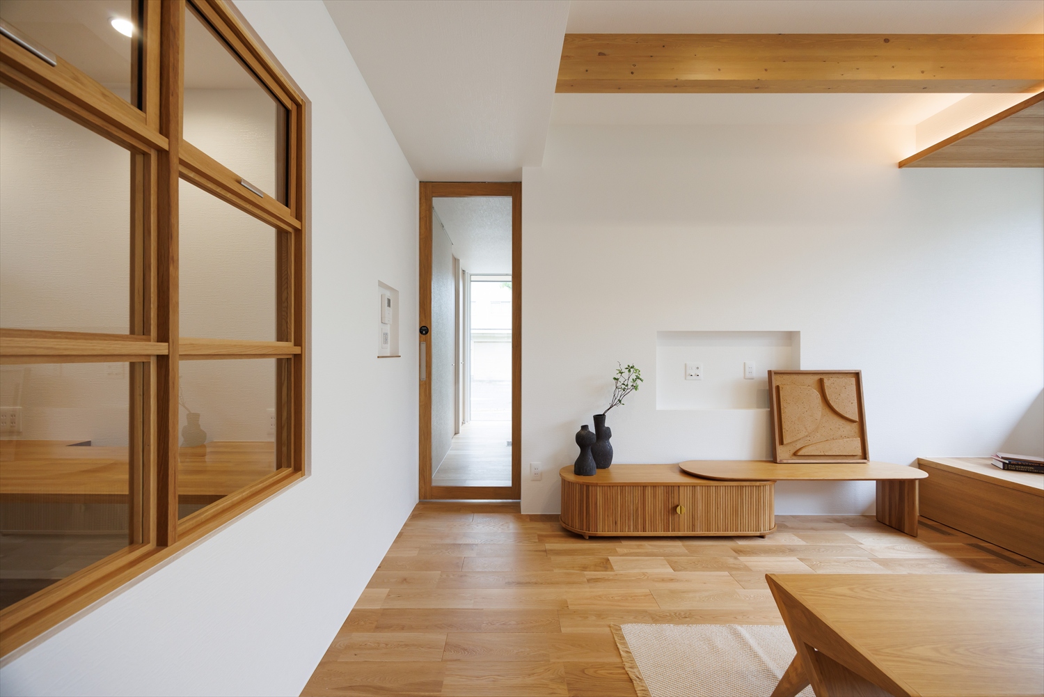 心地いい居場所を散りばめた、ジャパンディな平屋｜石川県野々市市注文住宅