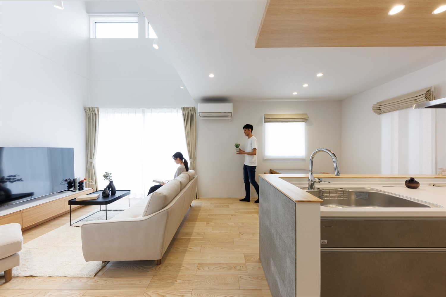 家事もくつろぎも心地よく。ジャパンディな2階建て｜福井県福井市注文住宅